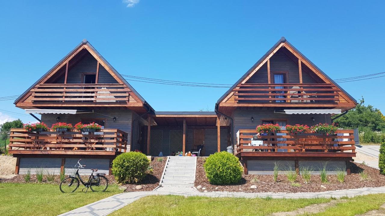 Vila Rajska Przystan II Wrony Exteriér fotografie