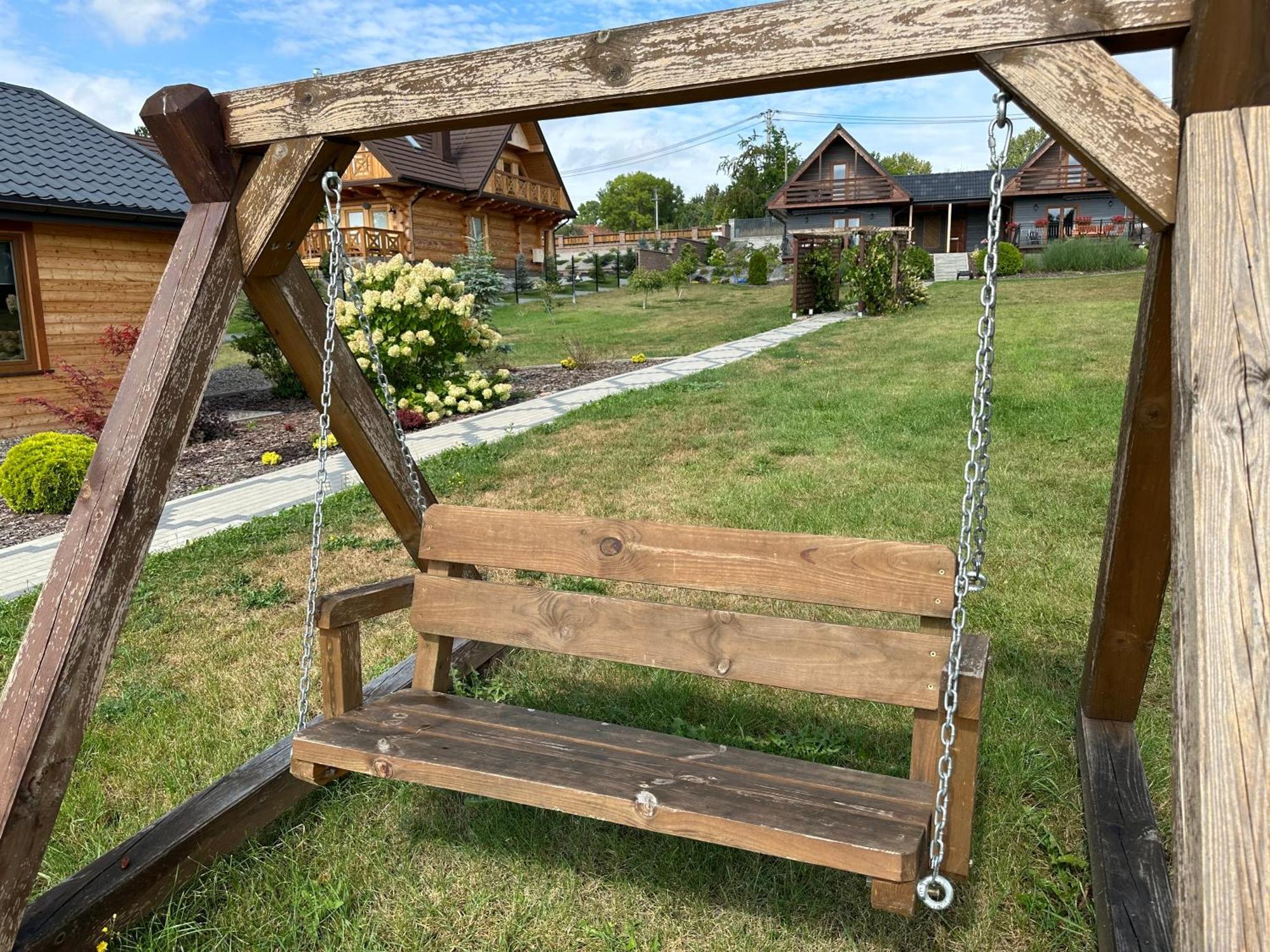 Vila Rajska Przystan II Wrony Exteriér fotografie